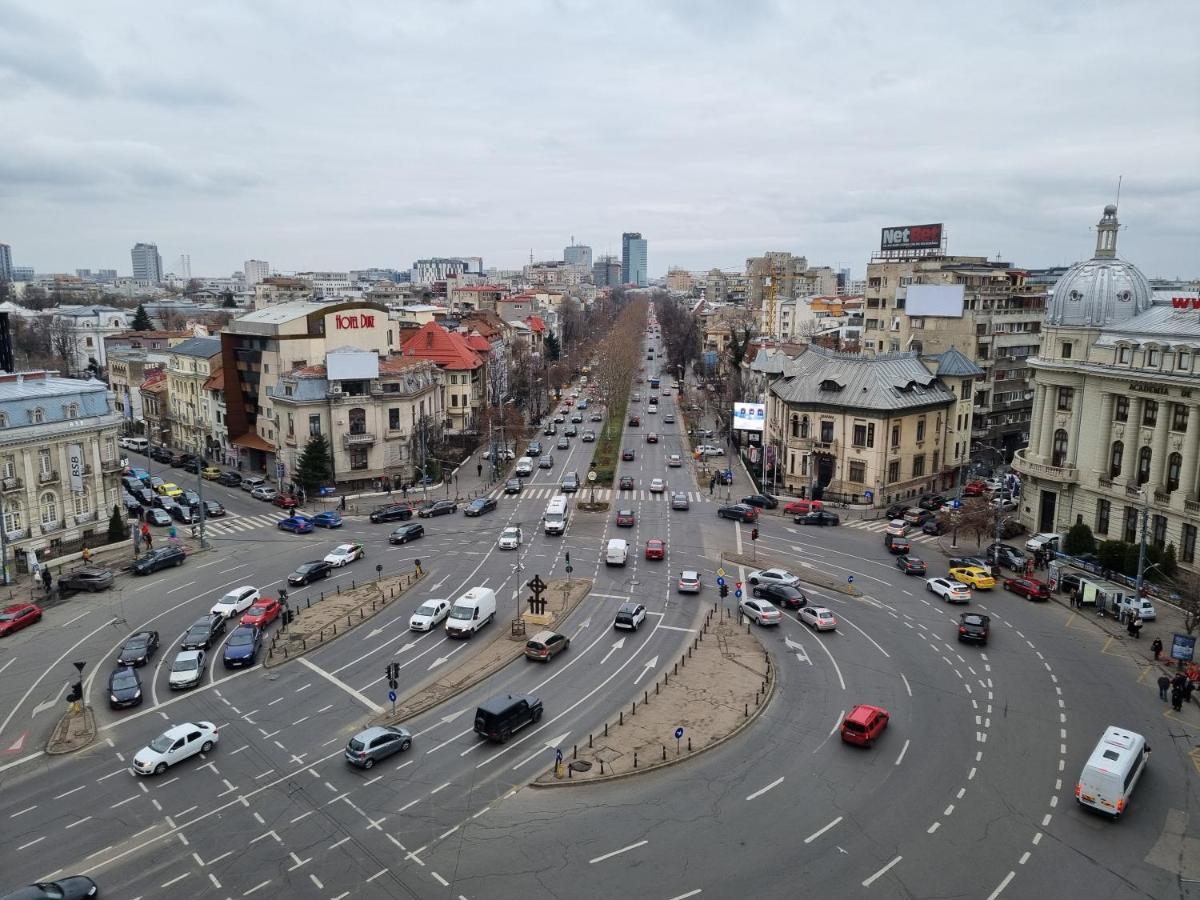 Golden Studio- Panoramic View With Terrace Bukurešť Exteriér fotografie