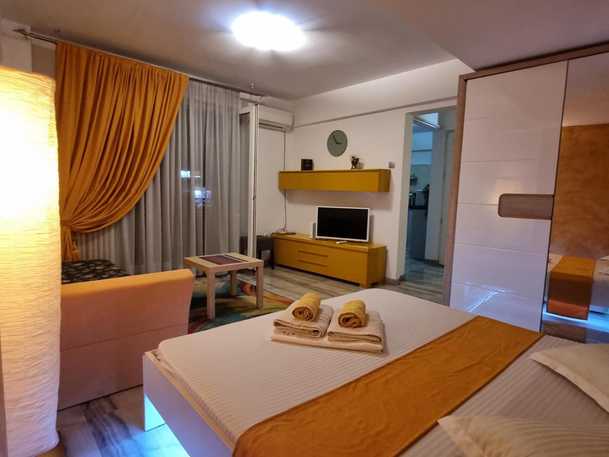 Golden Studio- Panoramic View With Terrace Bukurešť Exteriér fotografie